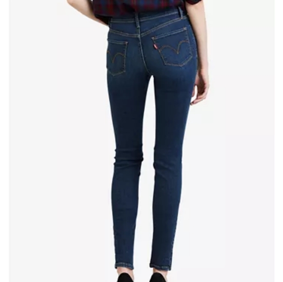 levi's classic mid rise skinny jeans